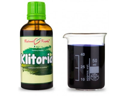 KLITORIA - BYLINNÉ KAPKY (TINKTURA) 50 ML