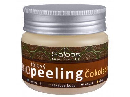 BIO TĚLOVÝ PEELING ČOKOLÁDA 140 ML