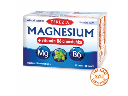 MAGNESIUM + VITAMIN B6 A MEDUŇKA 30 KAPSLÍ