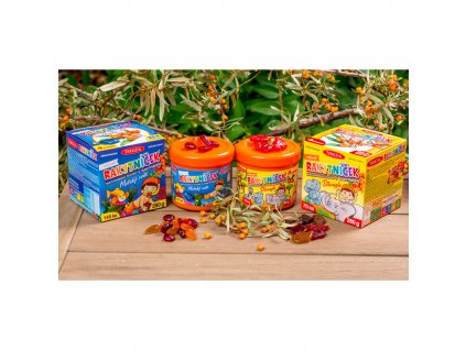 RAKYTNÍČEK MULTIVITAMINOVÉ ŽELATINKY S RAKYTNÍKEM MOŘSKÝ SVĚT 140 KS (280 G)1