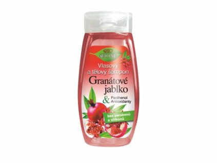 vlasovy a telovy sampon granatove jablko 255 ml 890