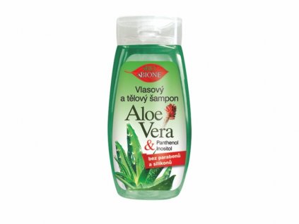 vlasovy a telovy sampon aloe vera 260 ml 905