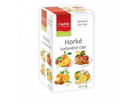PREMIER HORKÉ KOŘENĚNÉ ČAJE 4V1 20x2 G