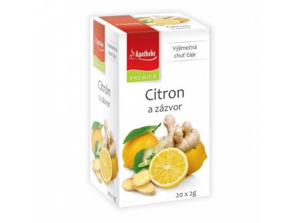 PREMIER CITRON A ZÁZVOR ČAJ 20x2 G