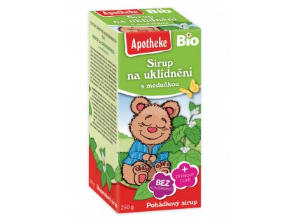 POHÁDKOVÝ SIRUP  NA UKLIDNĚNÍ S MEDUŇKOU 250 G