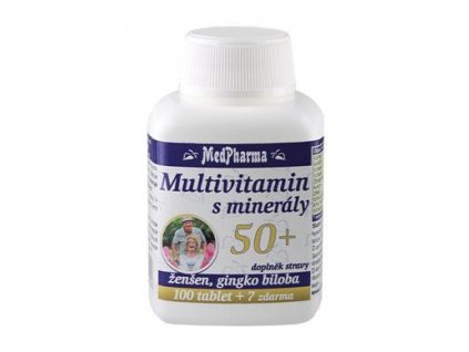 Multivitamin s minerály 50+