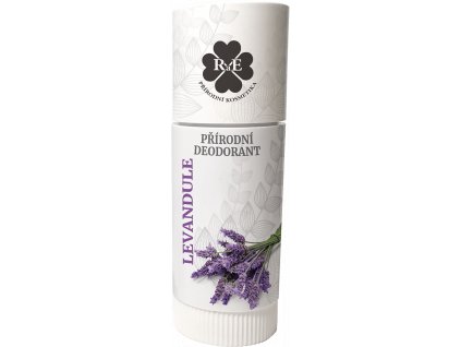 PŘÍRODNÍ DEODORANT BIO BAMBUCKÉ MÁSLO S VŮNÍ LEVANDULE 25 ML