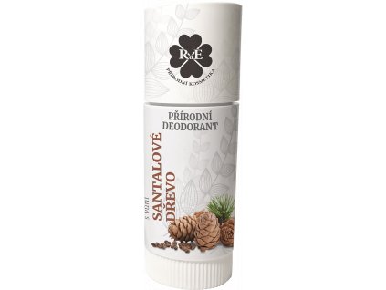 PŘÍRODNÍ DEODORANT BIO BAMBUCKÉ MÁSLO S VŮNÍ SANTALOVÉHO DŘEVA 25 ML