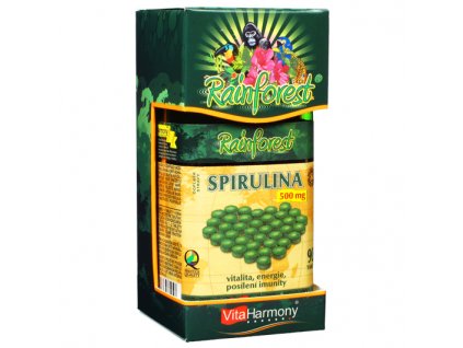 SPIRULINA 500 MG - 90 TBL., 100% ORGANICKÝ PRODUKT