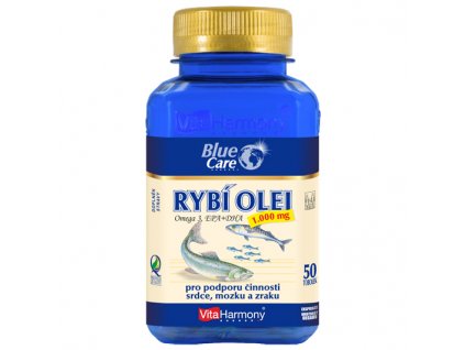 RYBÍ OLEJ (OMEGA 3) 1.000 MG - 50 TOB.