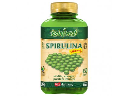 XXL SPIRULINA 500 MG - 450 TBL.