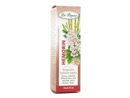 hemorin originalni bylinne kapky 50 ml dr popov