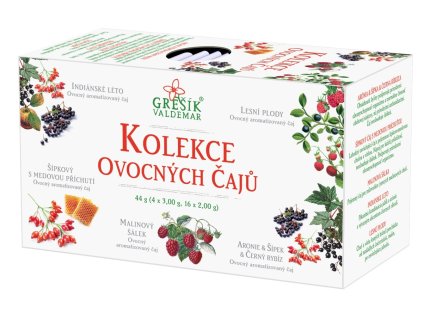 KOLEKCE OVOCNÝCH ČAJŮ 5 X 4 N.S.
