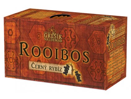 ROOIBOS ČERNÝ RYBÍZ 20 X 1,5 G