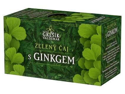 ZELENÝ ČAJ S GINKGEM 20 X 1,5 G