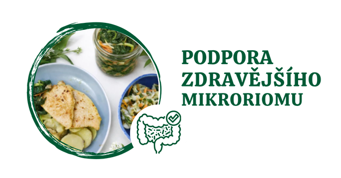 PODPORA ZDRAVĚJŠÍHO MIKROBIOMU