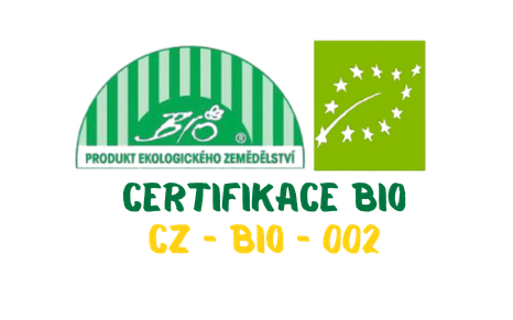 Certifikace Bio Zeliiičko CZ-BIO-002