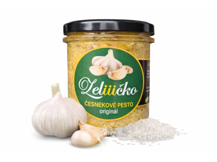 česnekové pesto ingre.