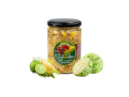 Kysané zelí 500g | Limetka, kukuřice a mexické koření