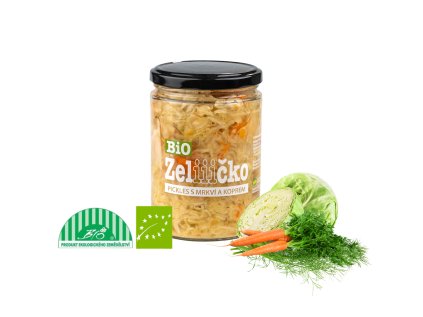 BIO Pickles 500g/ mrkev, kopr