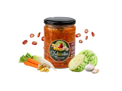 Kysané zelí 500g | Kimchi, ostré
