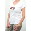Tričko dámské bílé (vlajka)