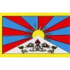 nalepka s vlajkou tibetu
