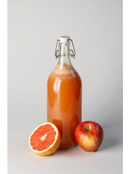 Fresh juice - grapefruit and red apple - 1 l