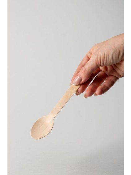 Wooden spoon cutlery