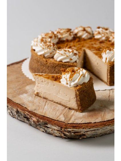 Cheesecake made with Lotus biscuits