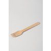 Wooden fork cutlery