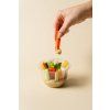 Vegetable crudités, yogurt dip with chives 130g