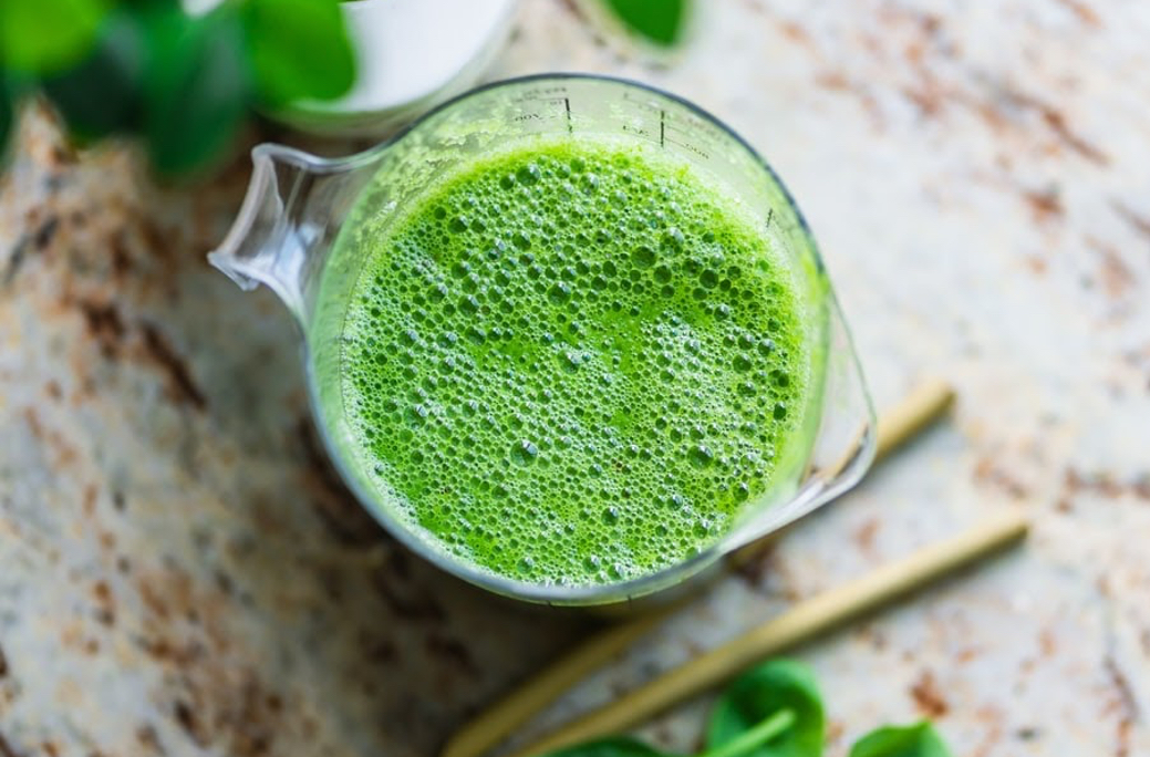 Zelené probiotické smoothie na podporu imunity