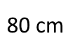 80 cm