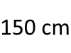 150 cm