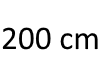200 cm