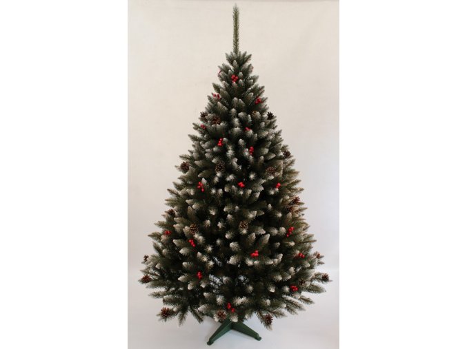 1. Műfenyő magyallal, havas ágvéggel