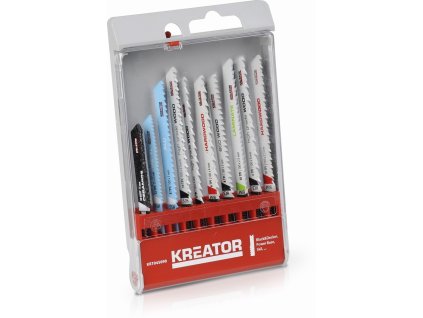 10 ks BD Pilových plátků kombinované užití KREATOR KRT045090