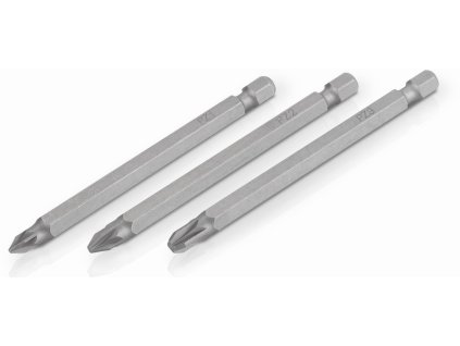 3 ks Bitů PZ1/2/3 89 mm KREATOR KRT061175