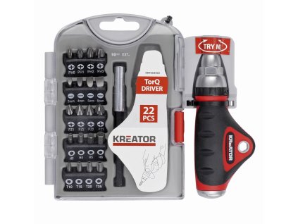 Sada bitů 22 ks PZ/PH/SL/HX/TX KREATOR KRT064460