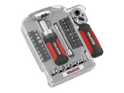 Sada bitů 40 ks PZ/PH/SL/HX/TX KREATOR KRT064610