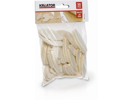 Spojovací lamela 60 x 23 x 4 mm (50 ks) KREATOR KRT120110