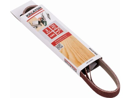 3x Brusný pás 13 x 457mm G80 KREATOR KRT260002