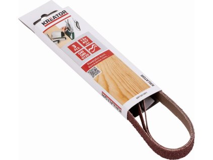 3X Brusný pás sada 13 x 457mm G40-80-120 KREATOR KRT261001