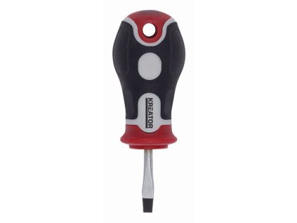 Šroubovák krátký SL4X25 KREATOR KRT405101