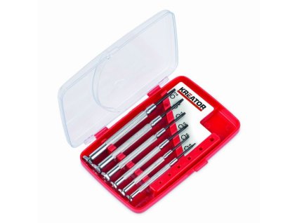 Sada precizních šroubováků TORX KREATOR KRT411003