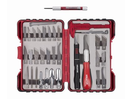 Modelářské nožíky sada 36ks KREATOR KRT452002
