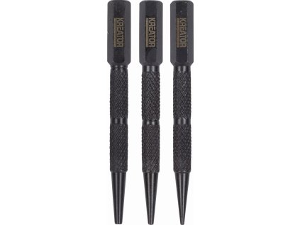 B Sada průbojníků 3ks KREATOR KRT463004