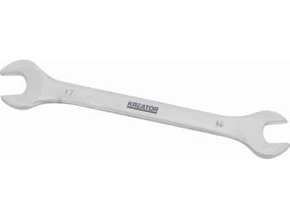 Oboustranný klíč otevřený 16x17 -190mm KREATOR KRT501006