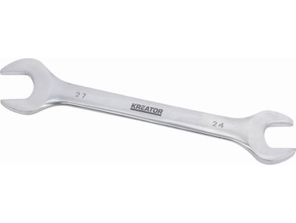 Oboustranný klíč otevřený 24x27 -250mm KREATOR KRT501009
